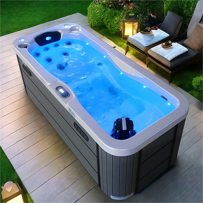 Ce Certified 1.98m Outdoor One Person Spa Hot Tub Suppliers 002