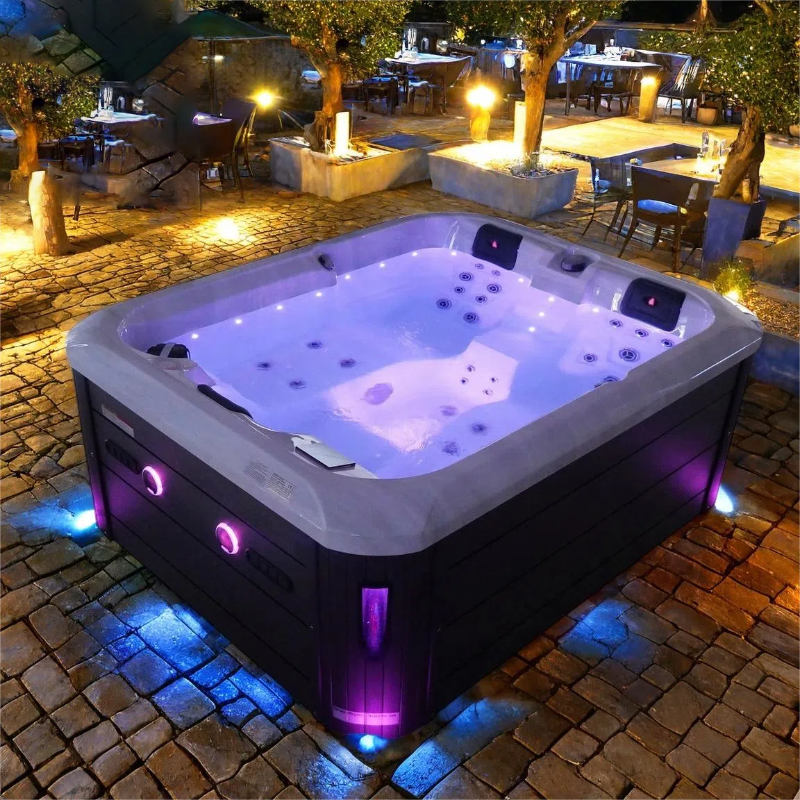Factory Cheap Wholesale 2 Person Lounger Hot Tub For Sale 02