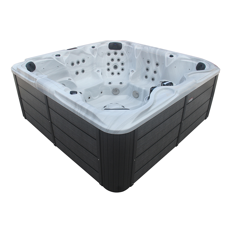 Large Size Balboa 7 Person Outdoor Hot Tubs With Led Lights 002