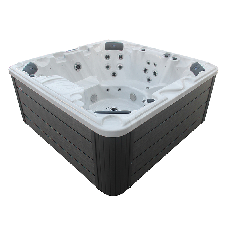 Wholesale Outdoor Spa Seven Person Hot Tub With Light Factory 002